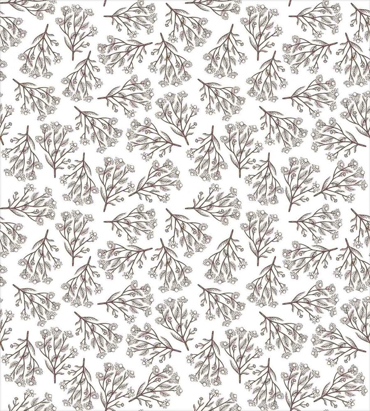 Chamomiles Sketch — Pattern
