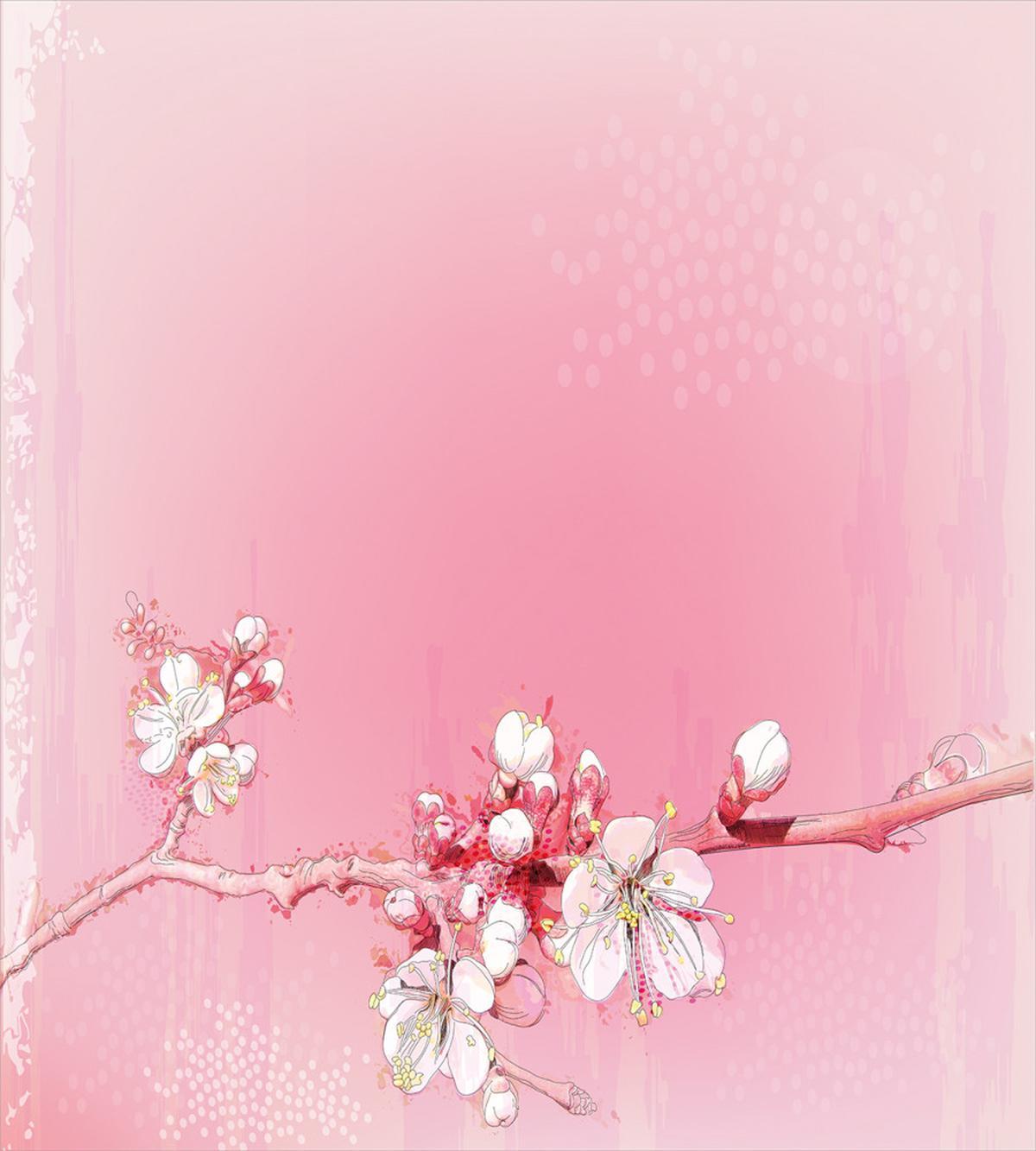 Japanese Cherry Bloom — Pattern