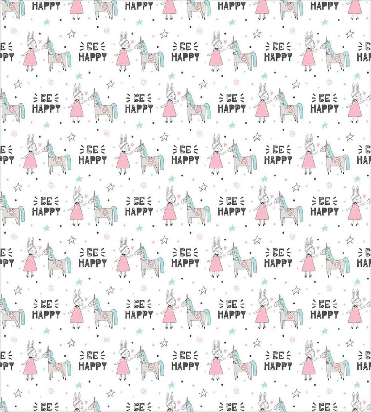 Be Happy Words — Pattern