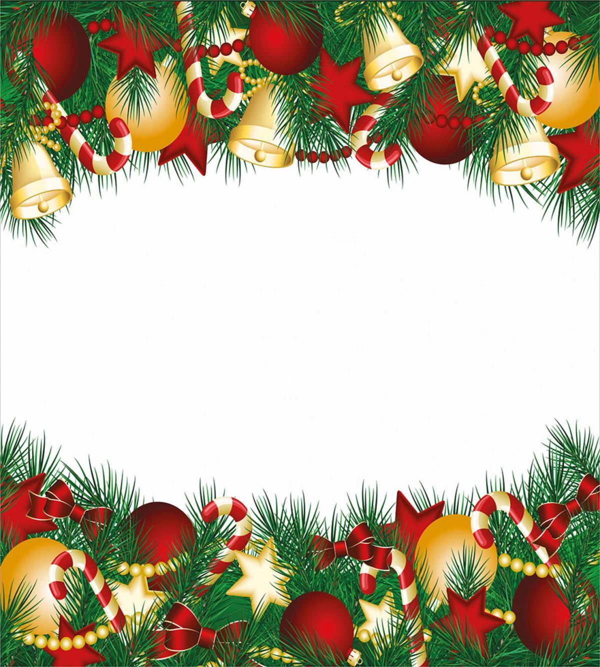 Tree Objects Borders — Pattern
