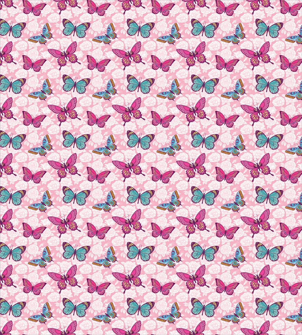 Romantic Flowers Pale Pink — Pattern