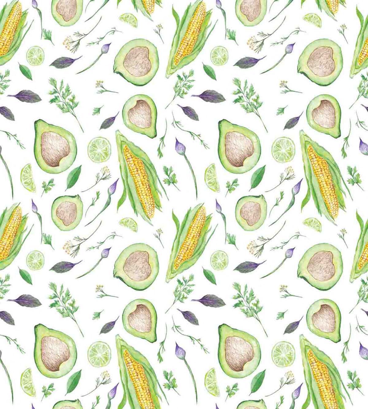 Fresh Salad Ingredients — Pattern
