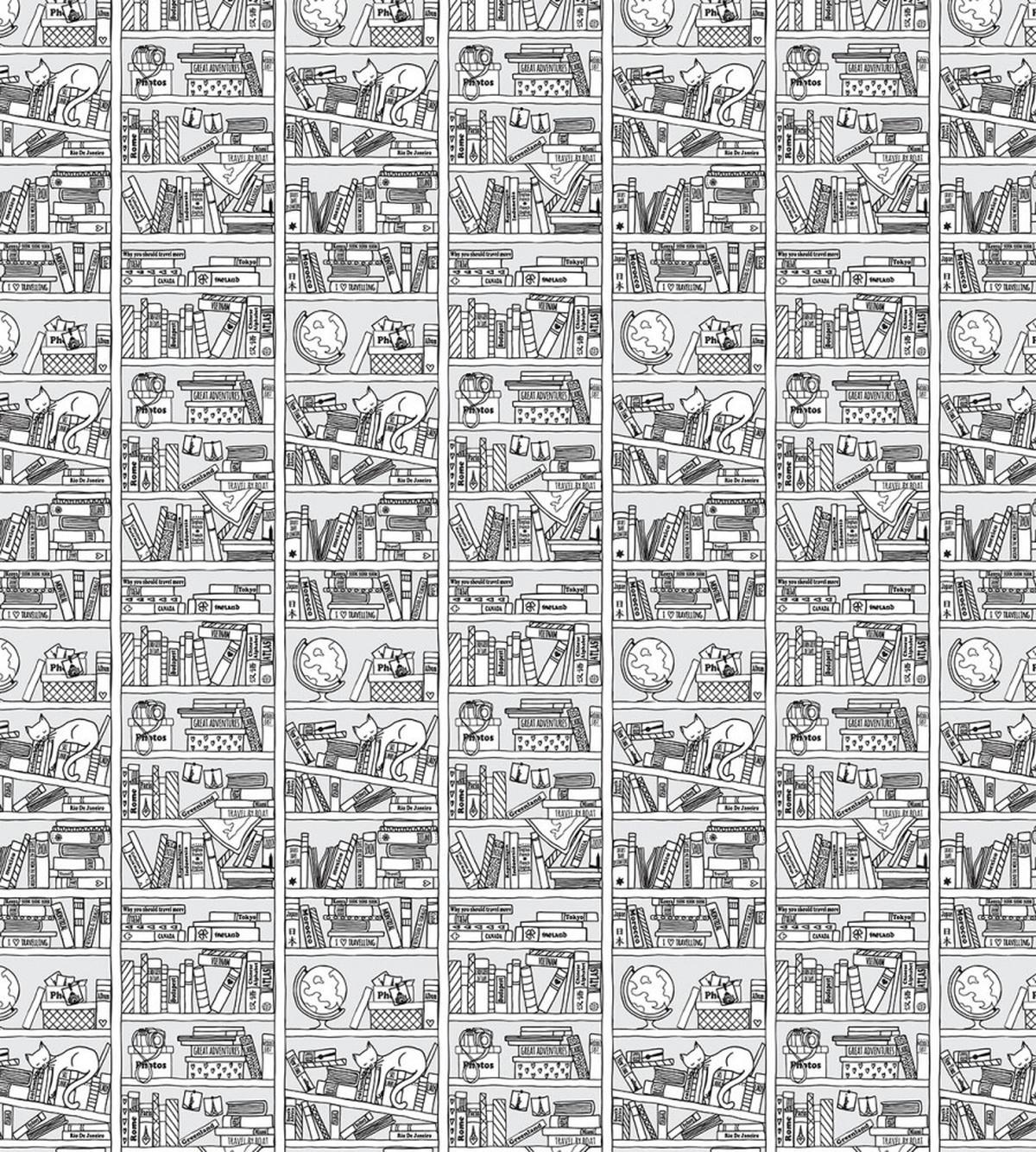 Bookshelf with Sketchy — Pattern