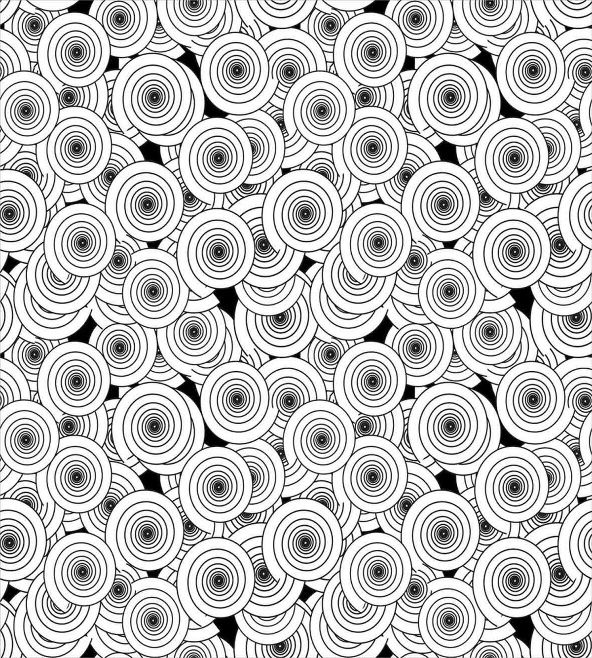 Overlapping Spirals — Pattern