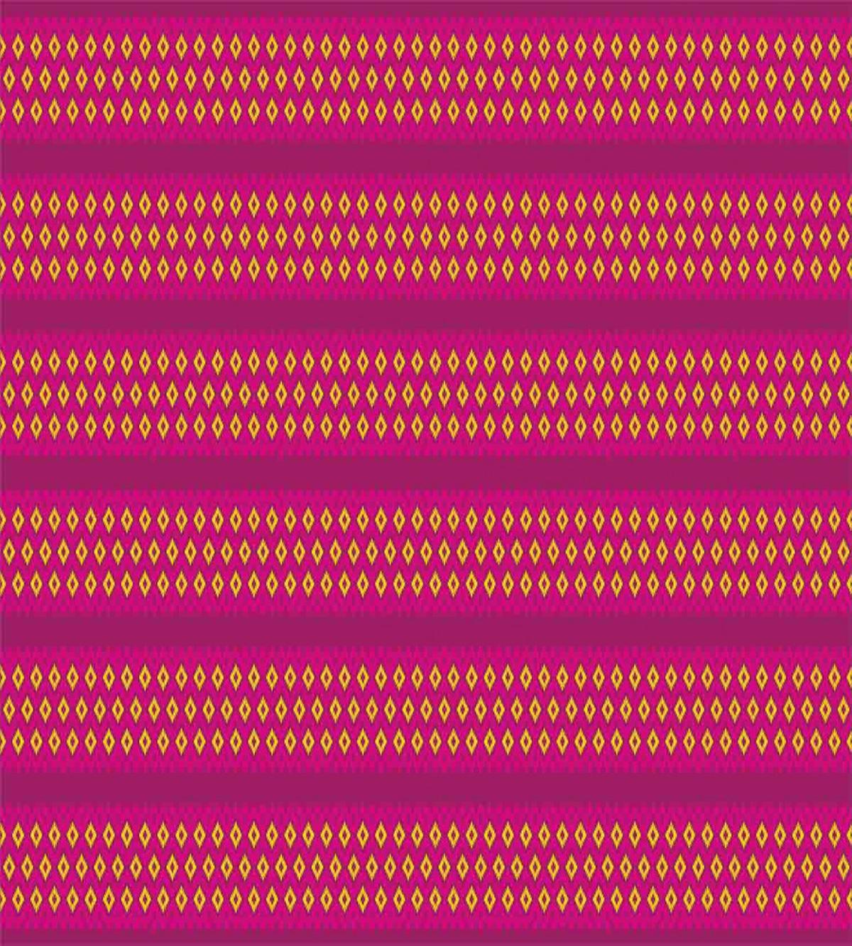 Pink Yellow Geometric Design — Pattern