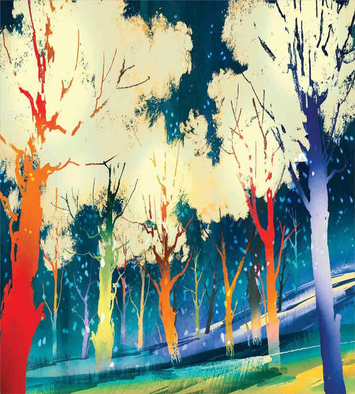 Trees Fiction Forest — Pattern