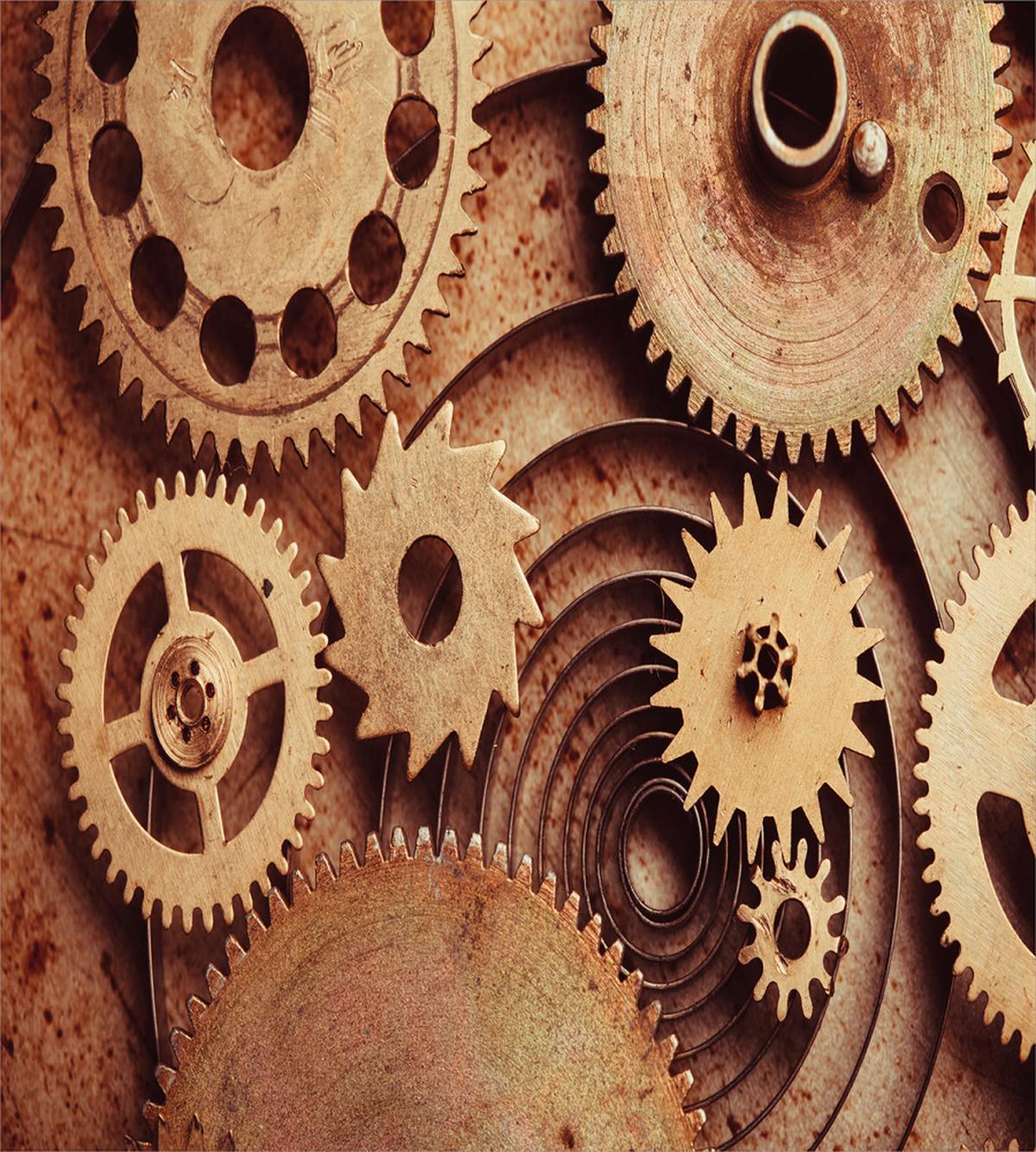 Clocks Gears — Pattern