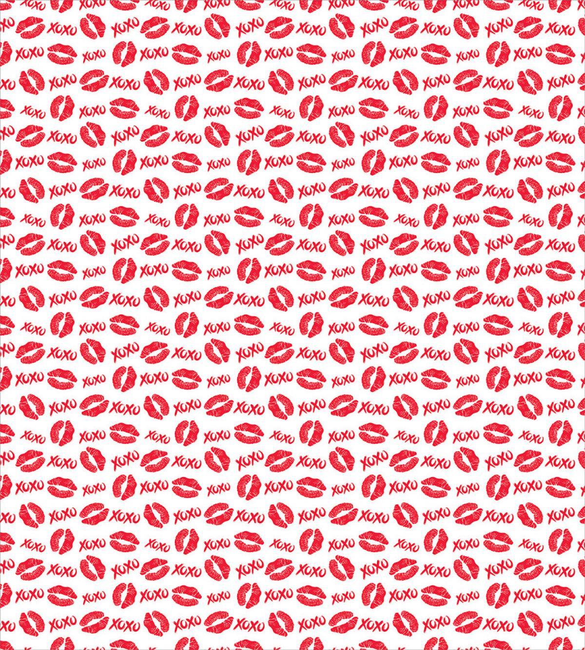 Lipstick Kiss Acronym Pattern — Pattern