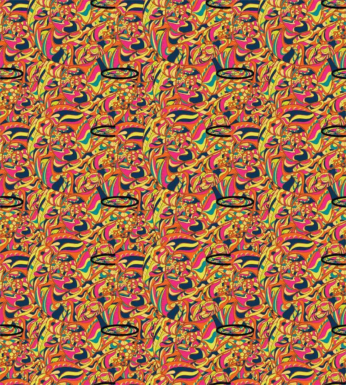 Funky Trippy Psychedelic — Pattern