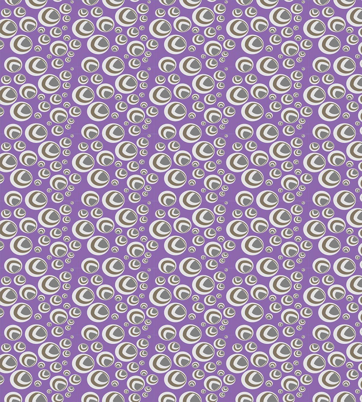 Retro Geometric Circles — Pattern