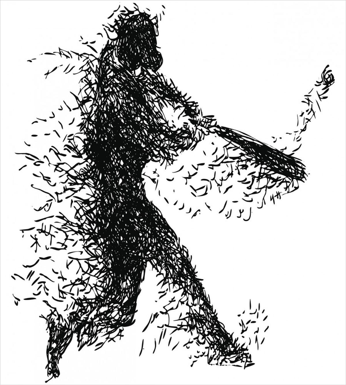 Baseball Player — Pattern