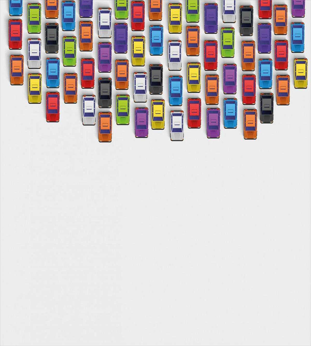 Traffic Jam Cars — Pattern