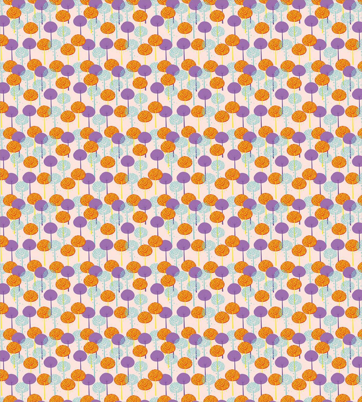 Colorful Dream Abstract Garden — Pattern