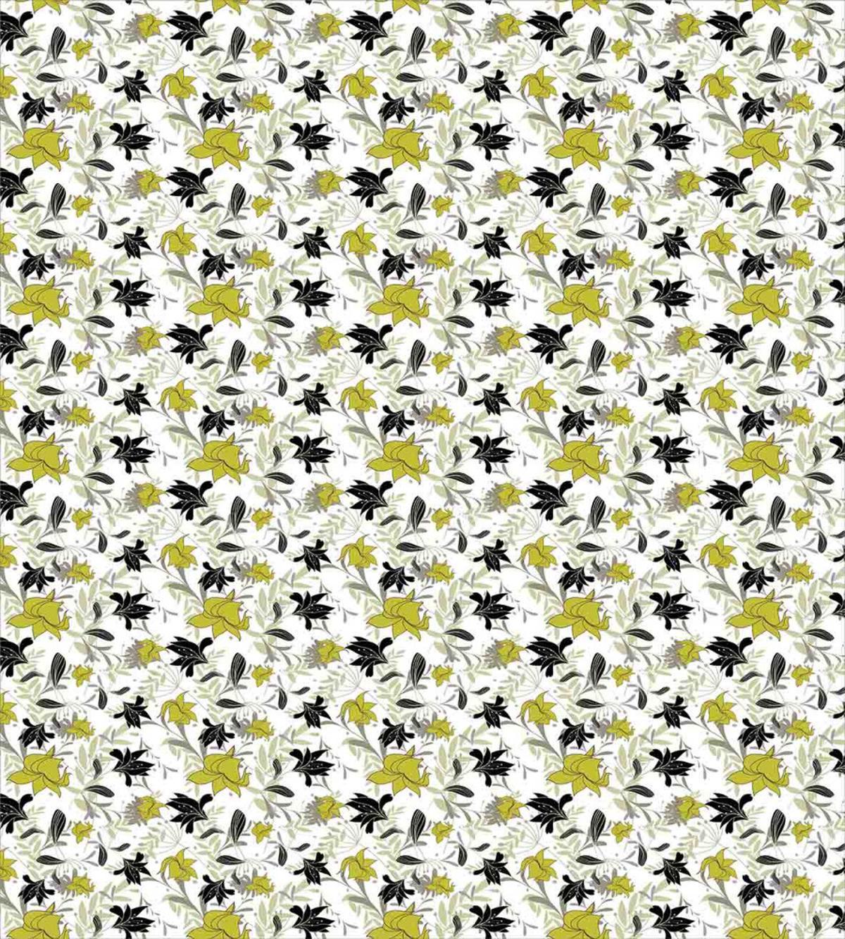 Botanical Blooming Leaf — Pattern