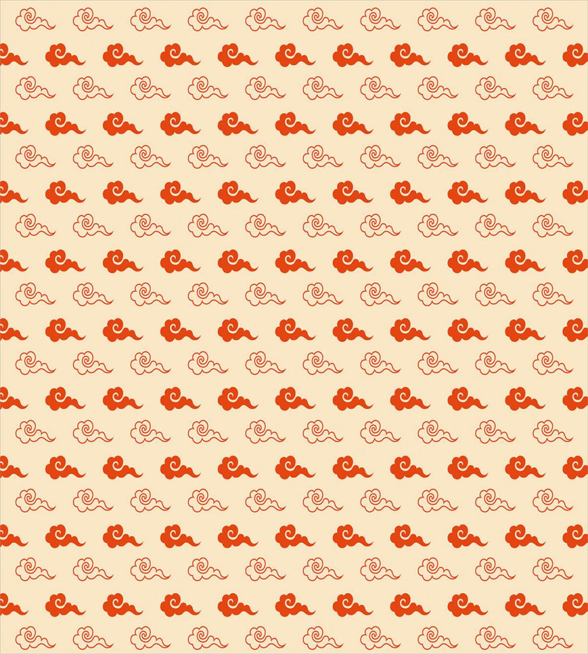 Japanese Cloud Design — Pattern