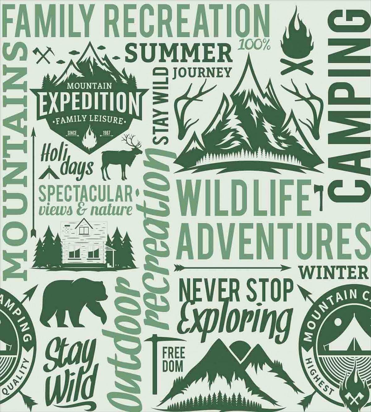 Outdoors Adventure Theme — Pattern