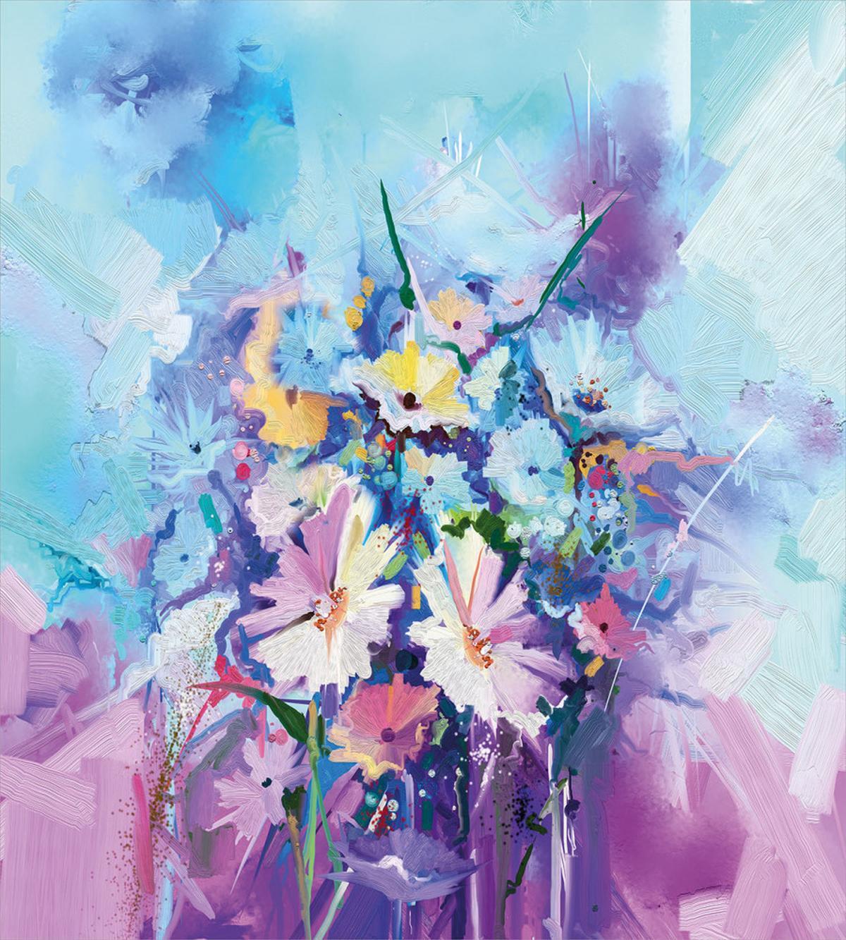 Hand Painted Fine Art — Pattern