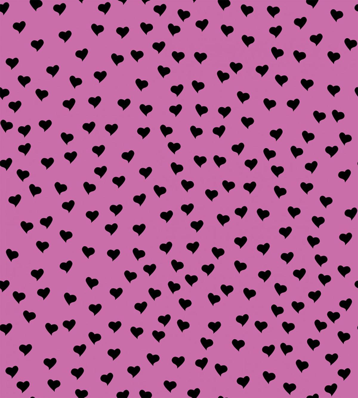 Black Hearts Romantic — Pattern