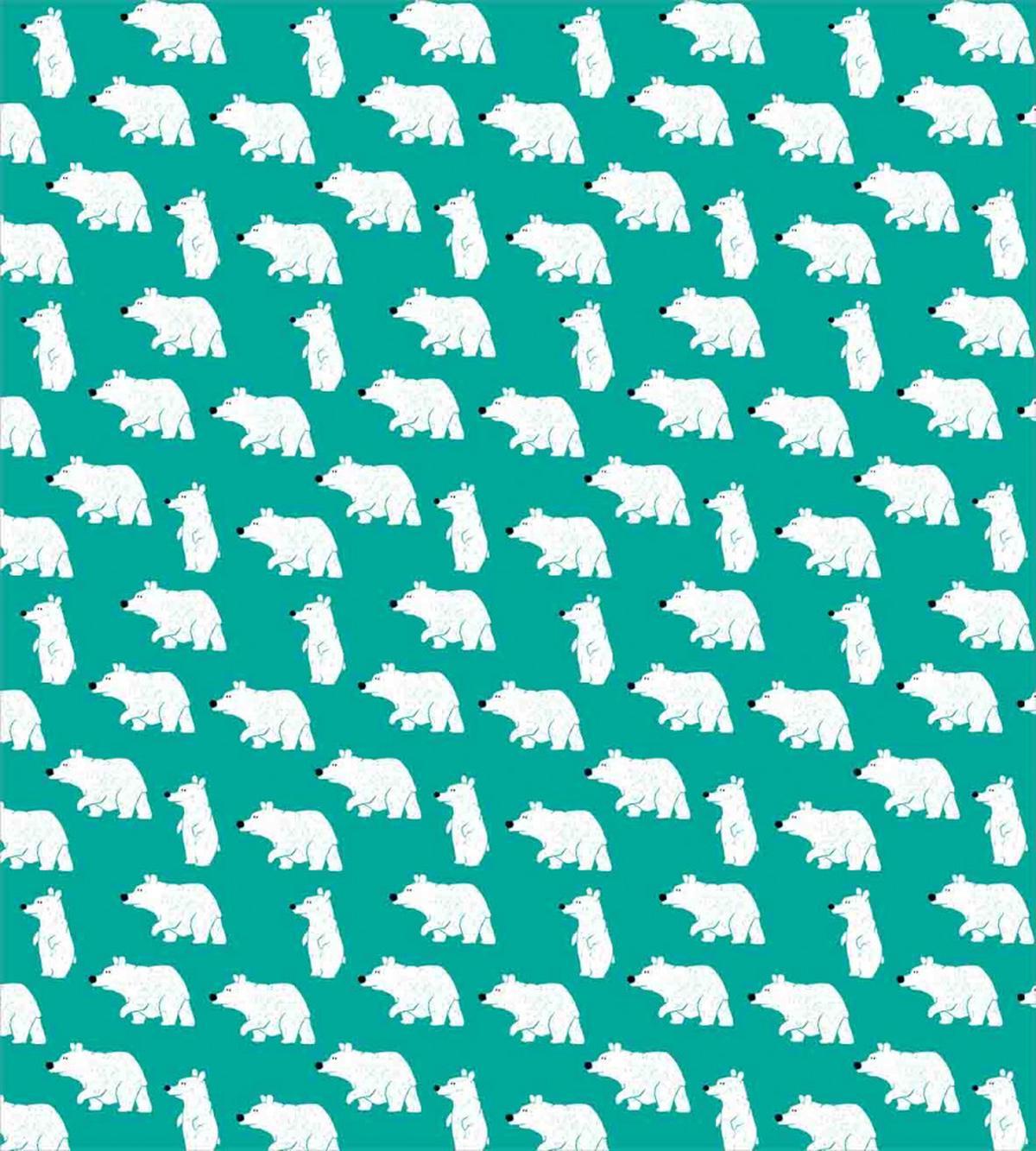 Funny Posing Wild Animal — Pattern