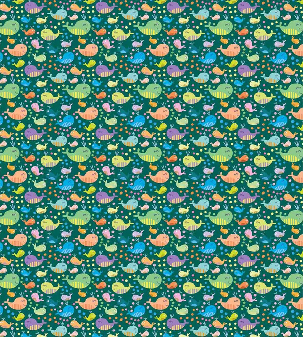 Childish Cartoon Fauna — Pattern