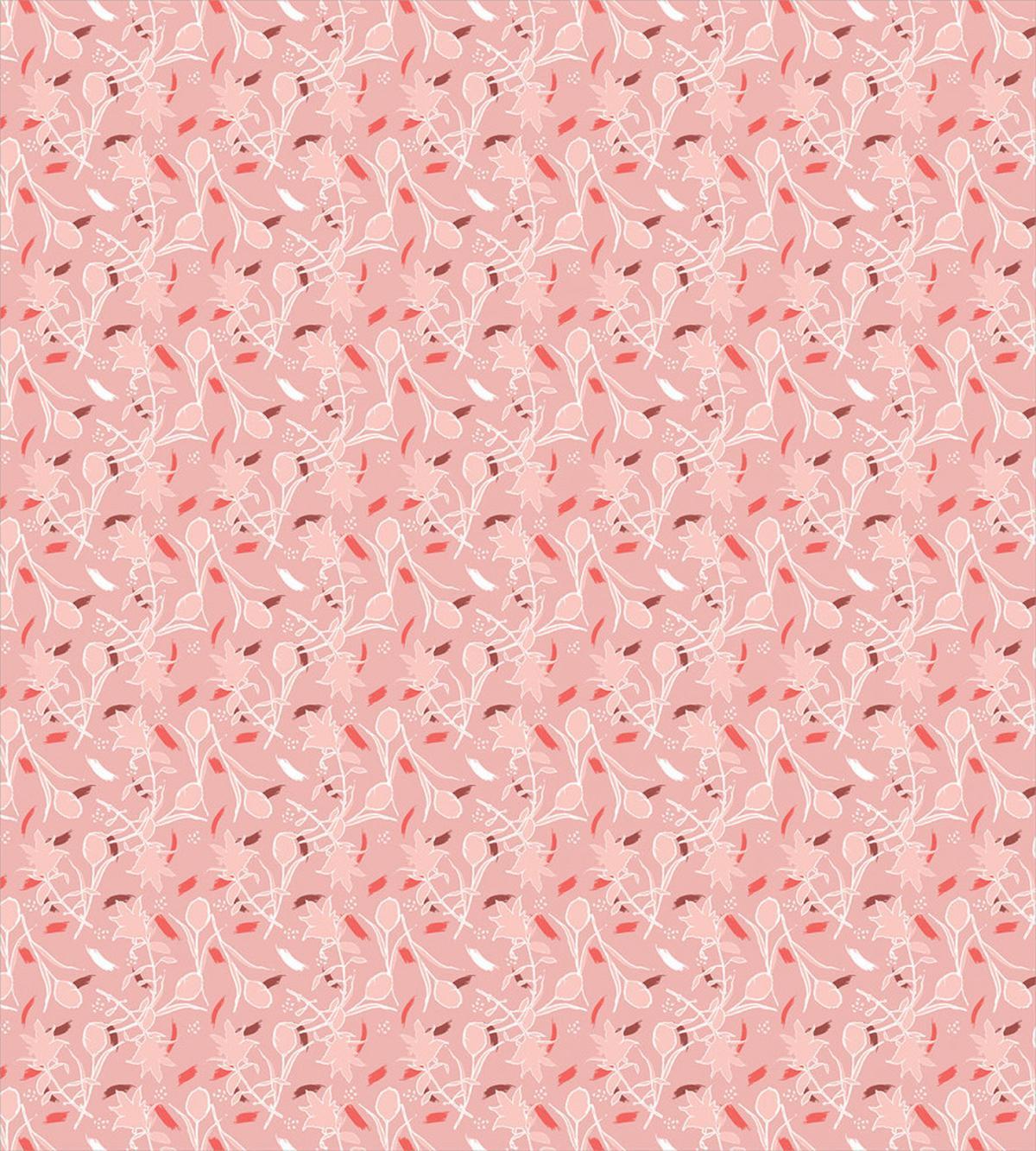 Romantic Rose Brushstrokes — Pattern