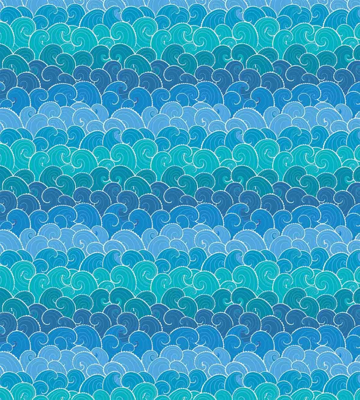 Cartoon Sea Shipping — Pattern