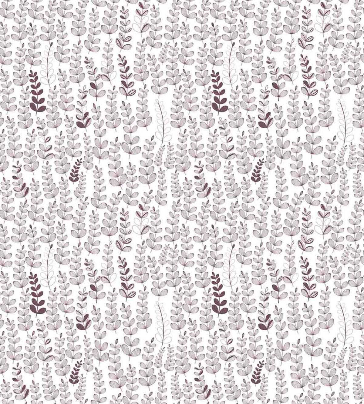 Retro Leaves and Branches — Pattern