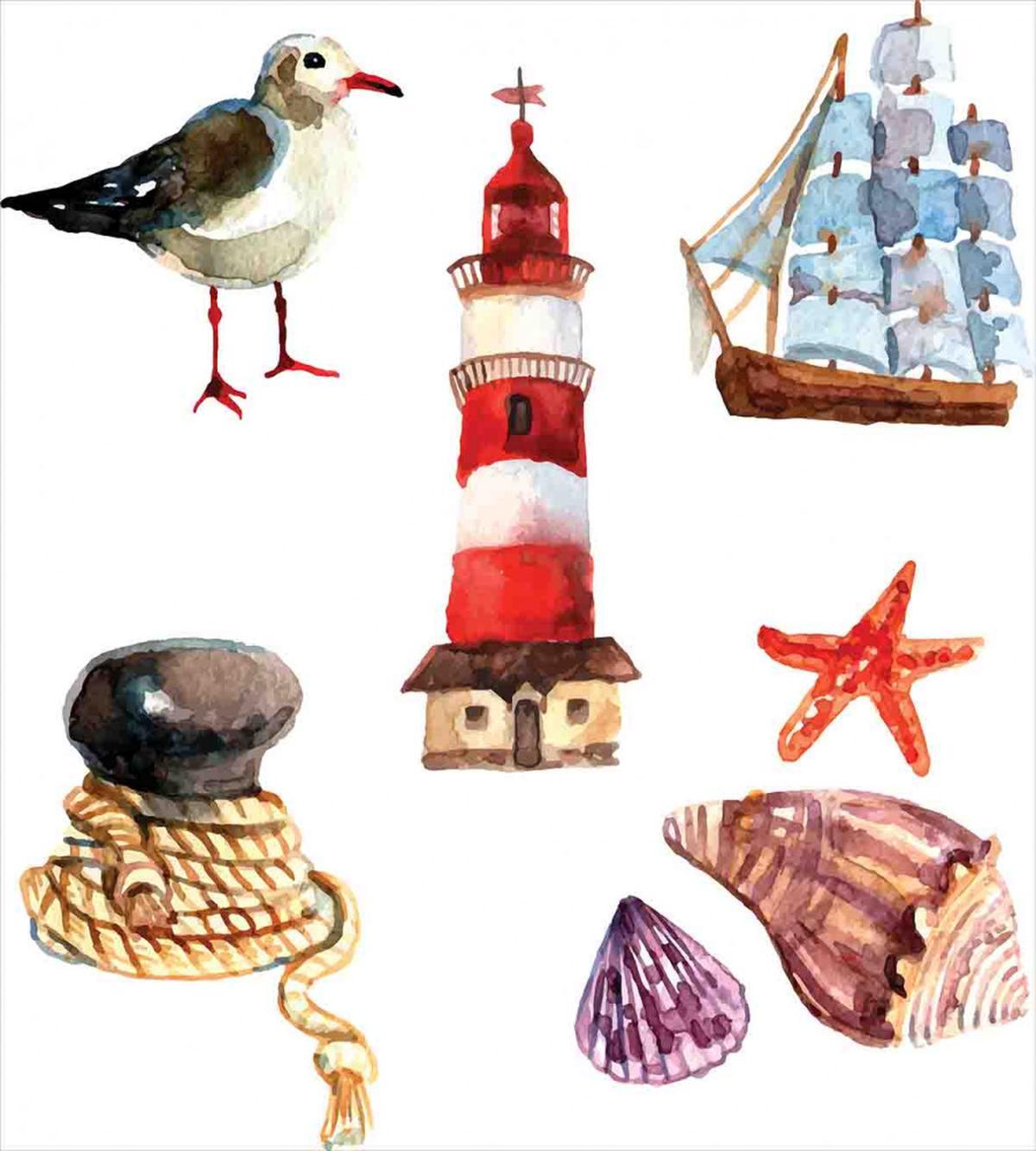 Lighthouse Seagull — Pattern