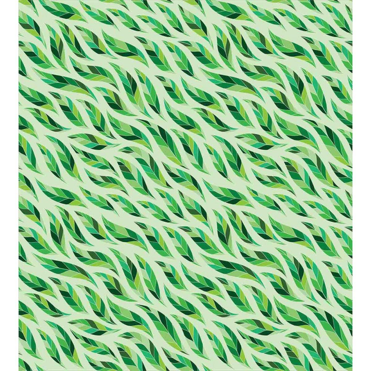 Abstact Wavy Tea Leaves — Pattern