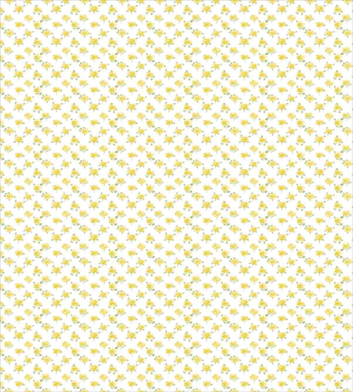 Blooming Rose Branches — Pattern