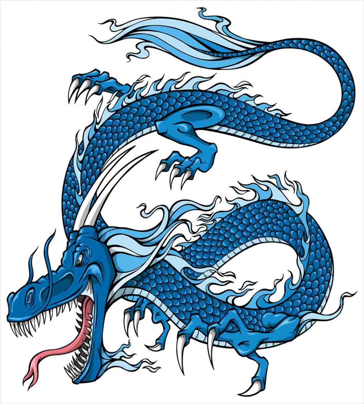 Dragon Myth Creature — Pattern