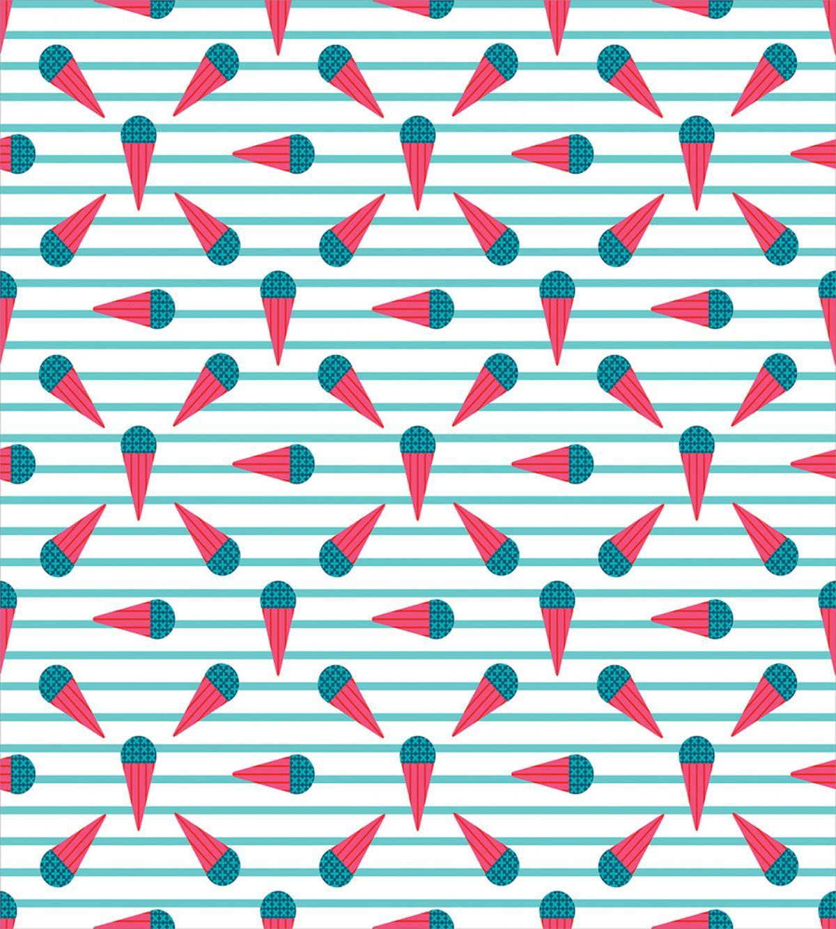 Cartoon Geometrical — Pattern