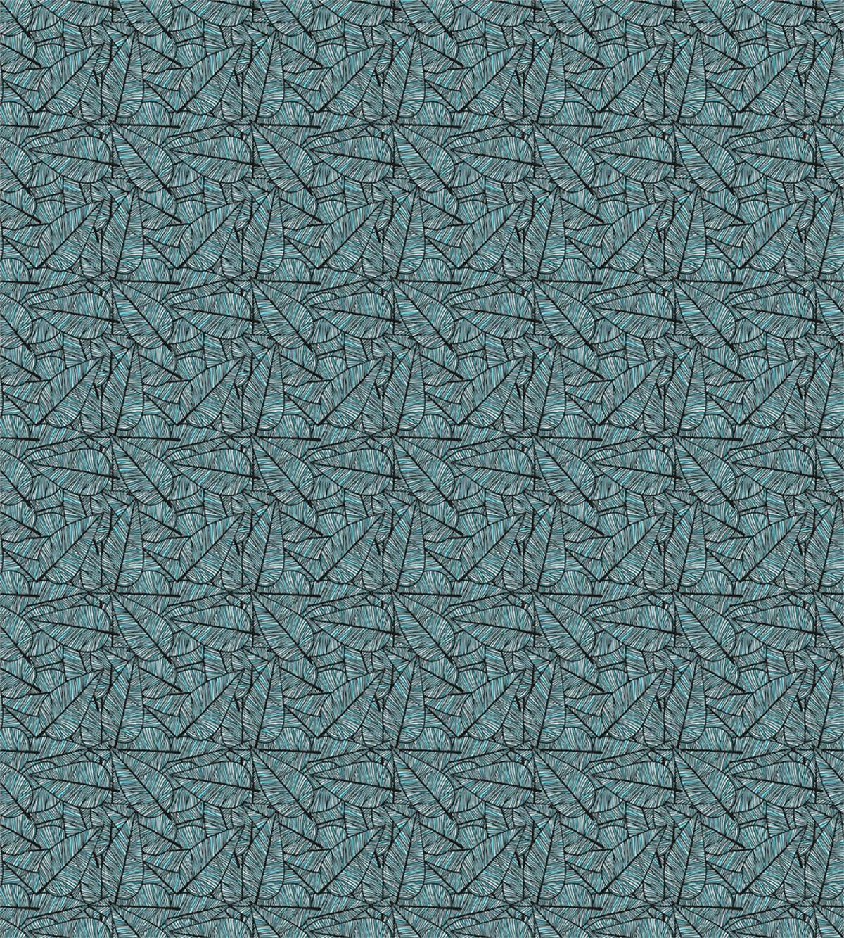 Hand Drawn Leaf Foliage — Pattern