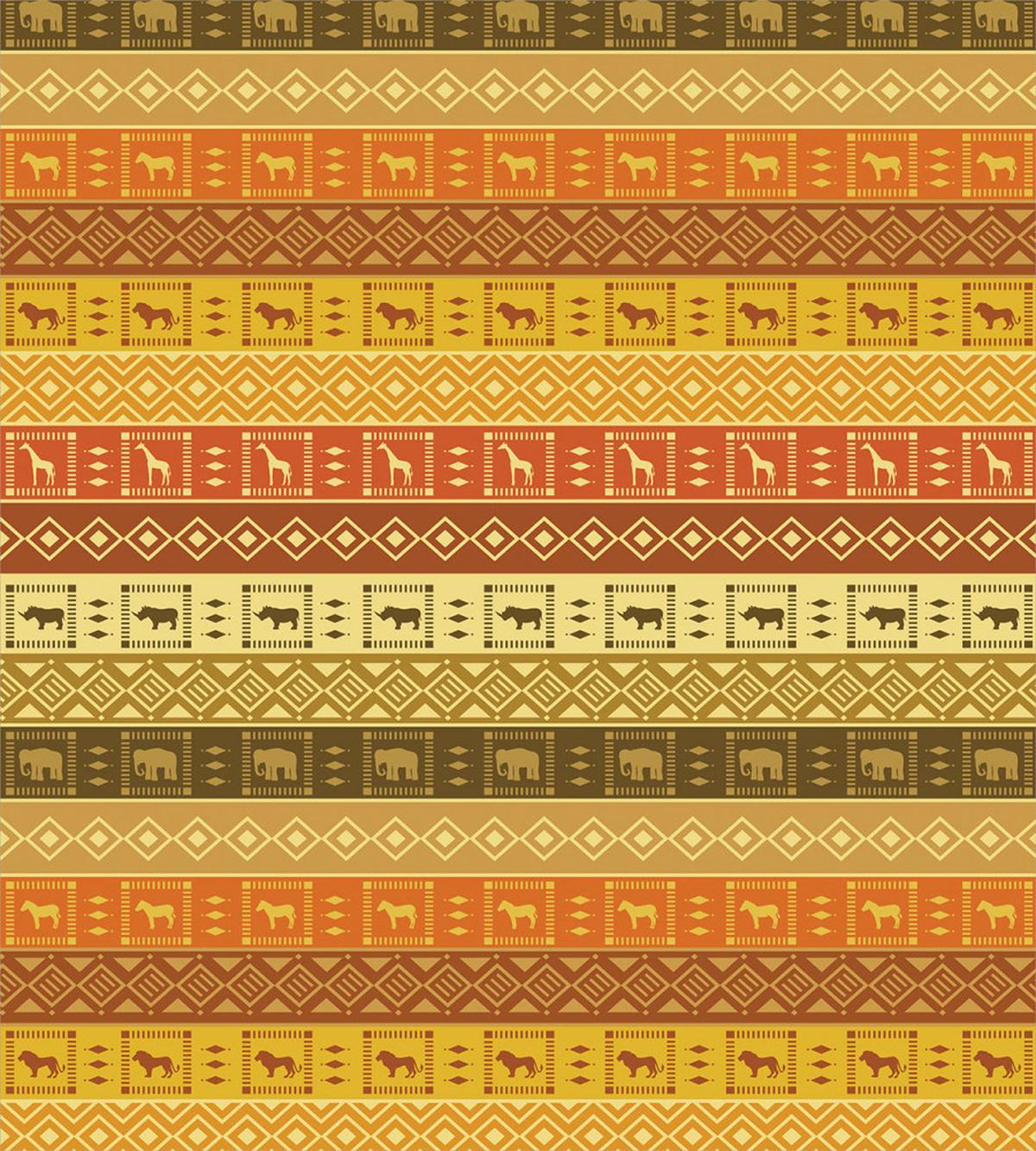 Striped Primitive Tribal — Pattern