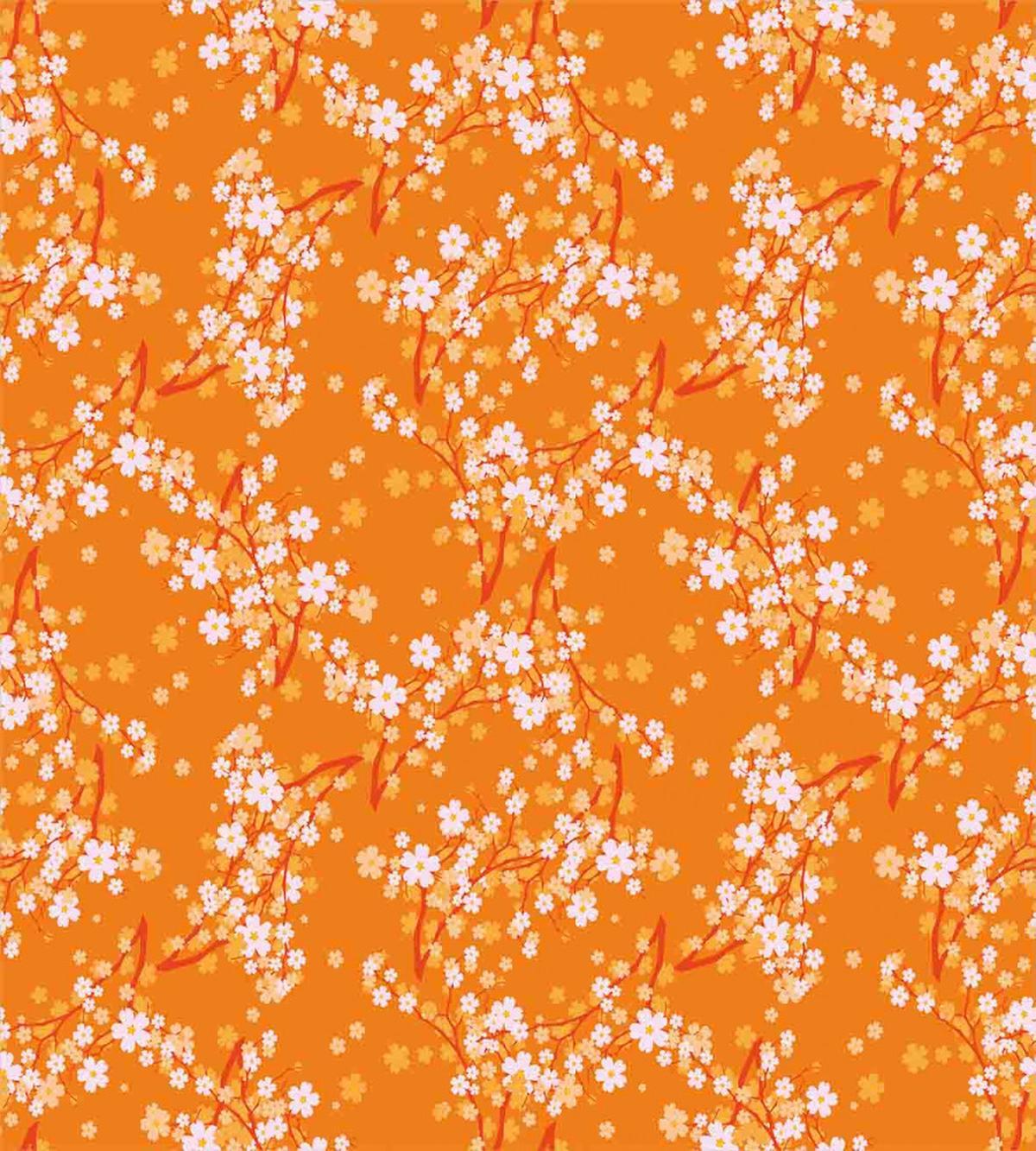 Vivid Blooms Spring Tree — Pattern