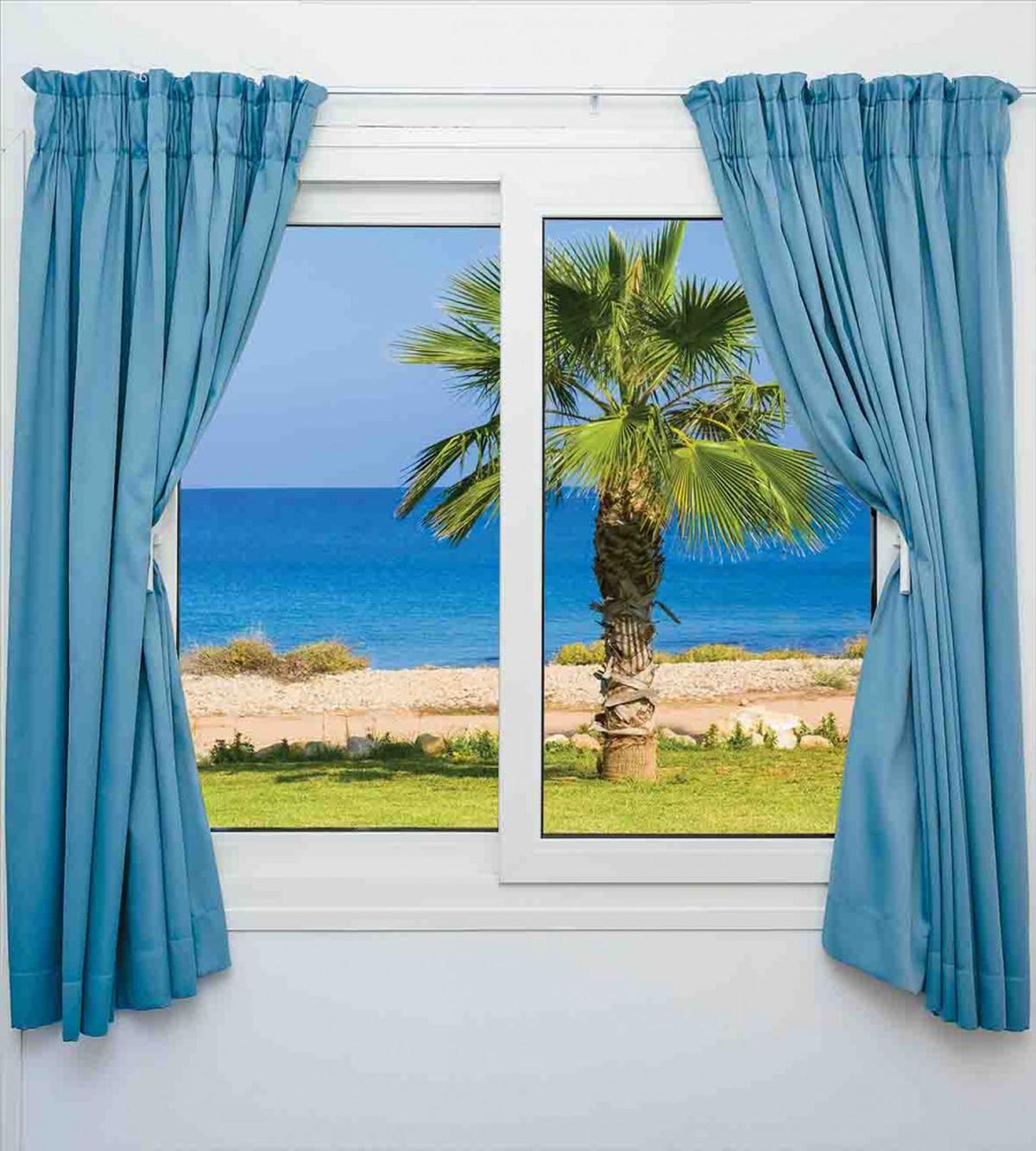 Shore Palm Tree Island — Pattern