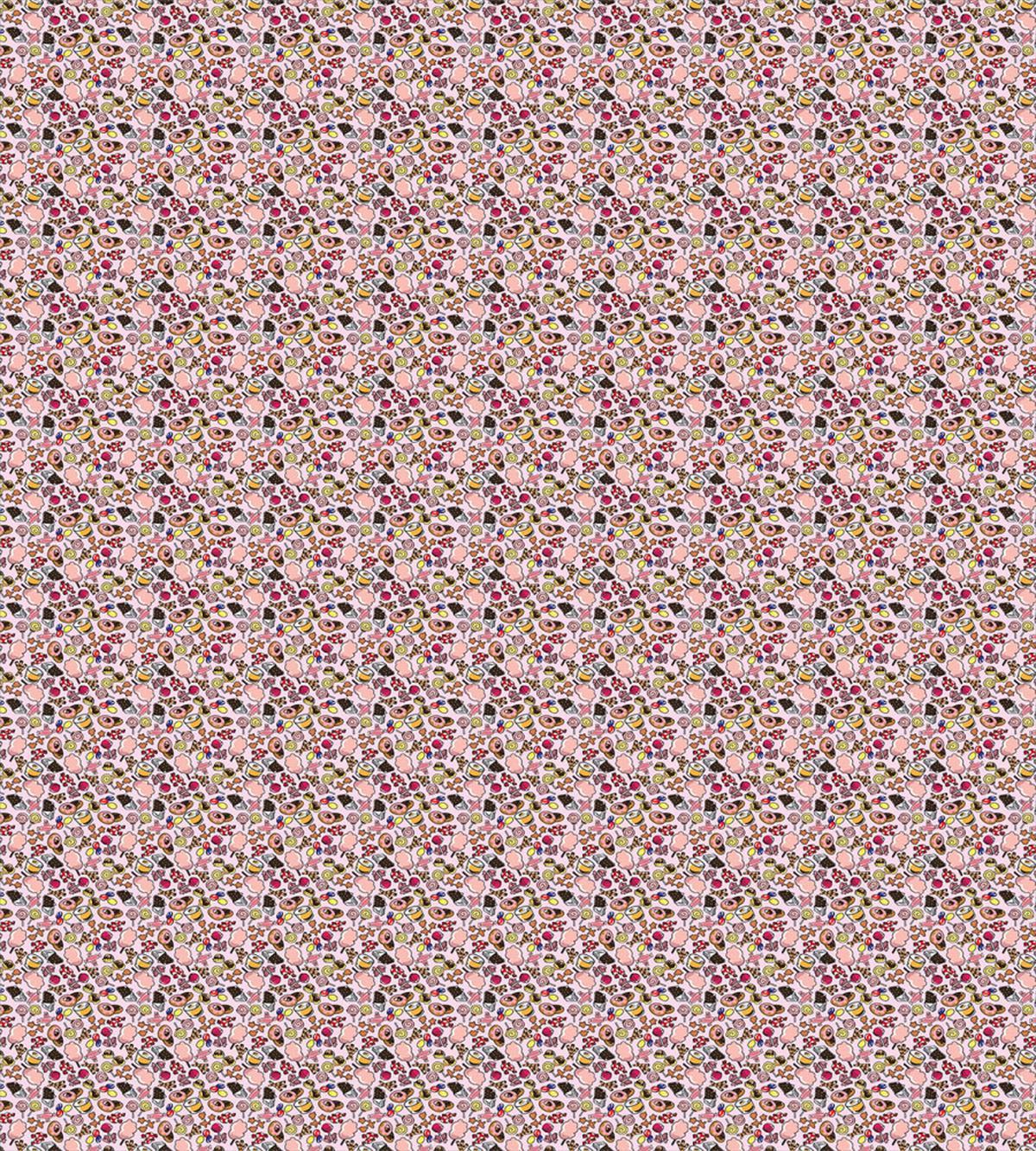 Candies in Various Shapes — Pattern