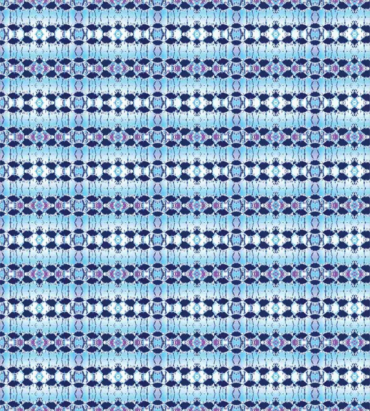 Psychedelic Batik Blue — Pattern