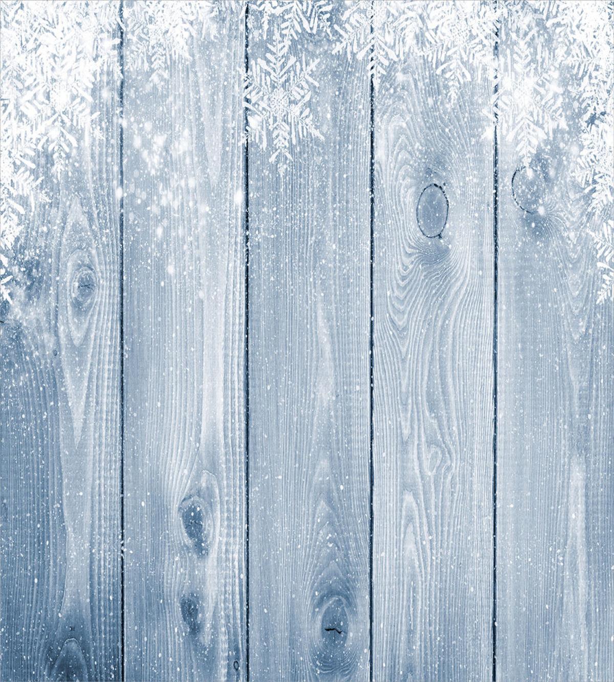 Snowflakes Rustic Retro — Pattern