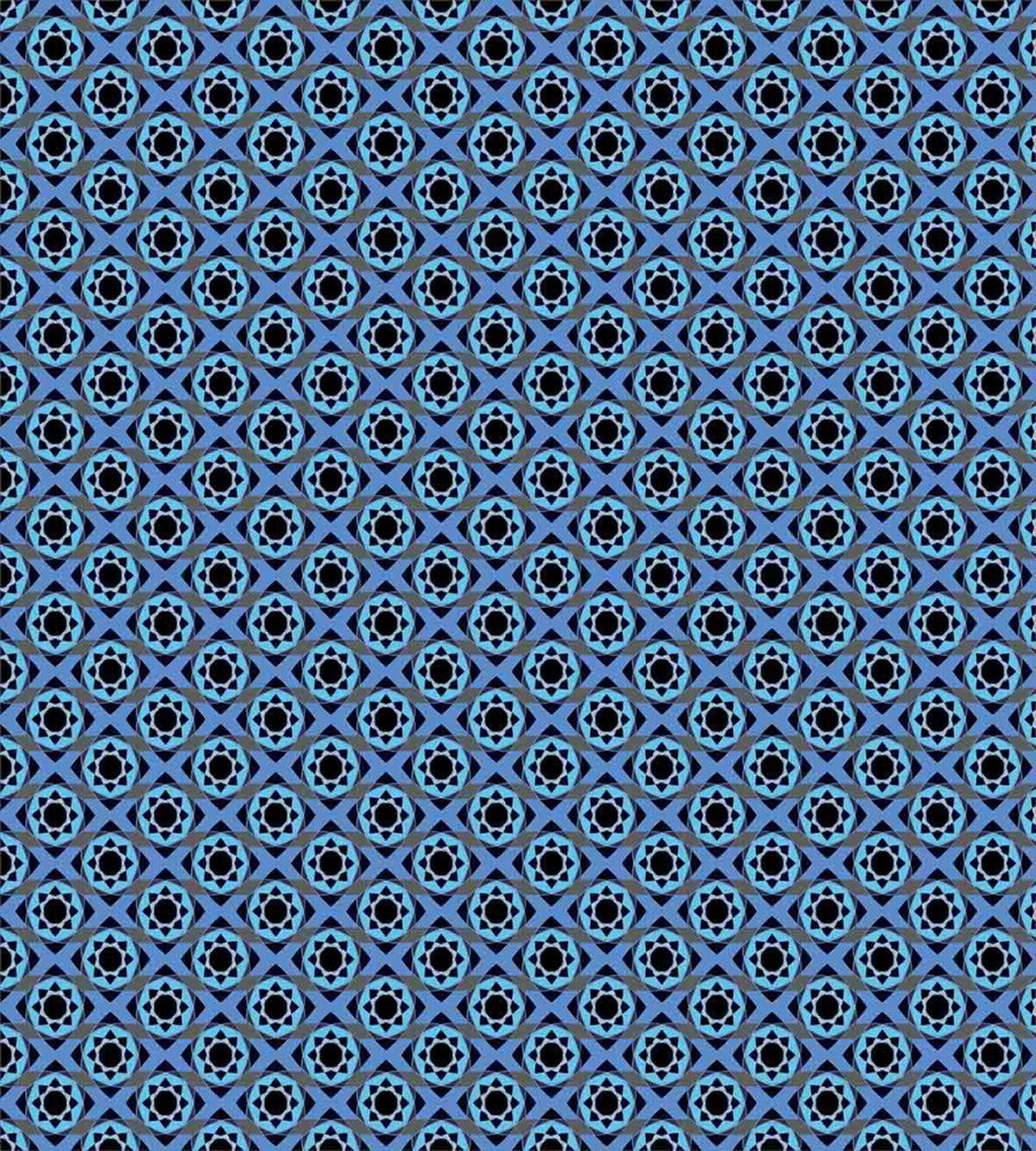 Star Mandala Motifs Retro — Pattern