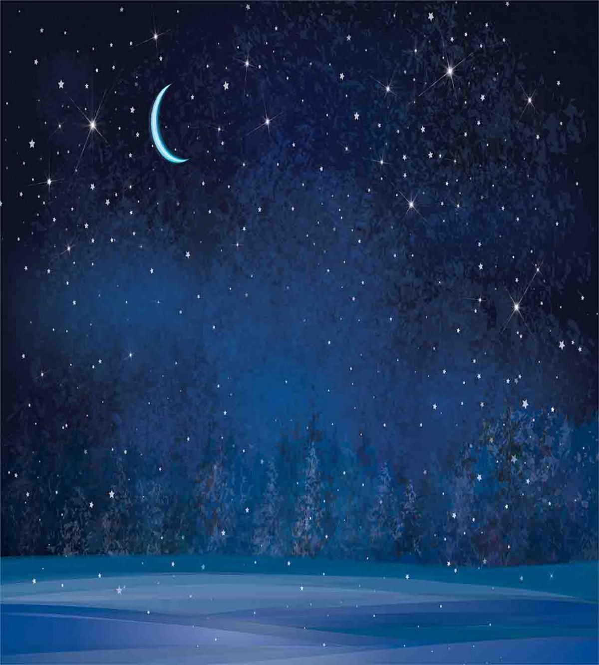 Winter Season Nighttime — Pattern