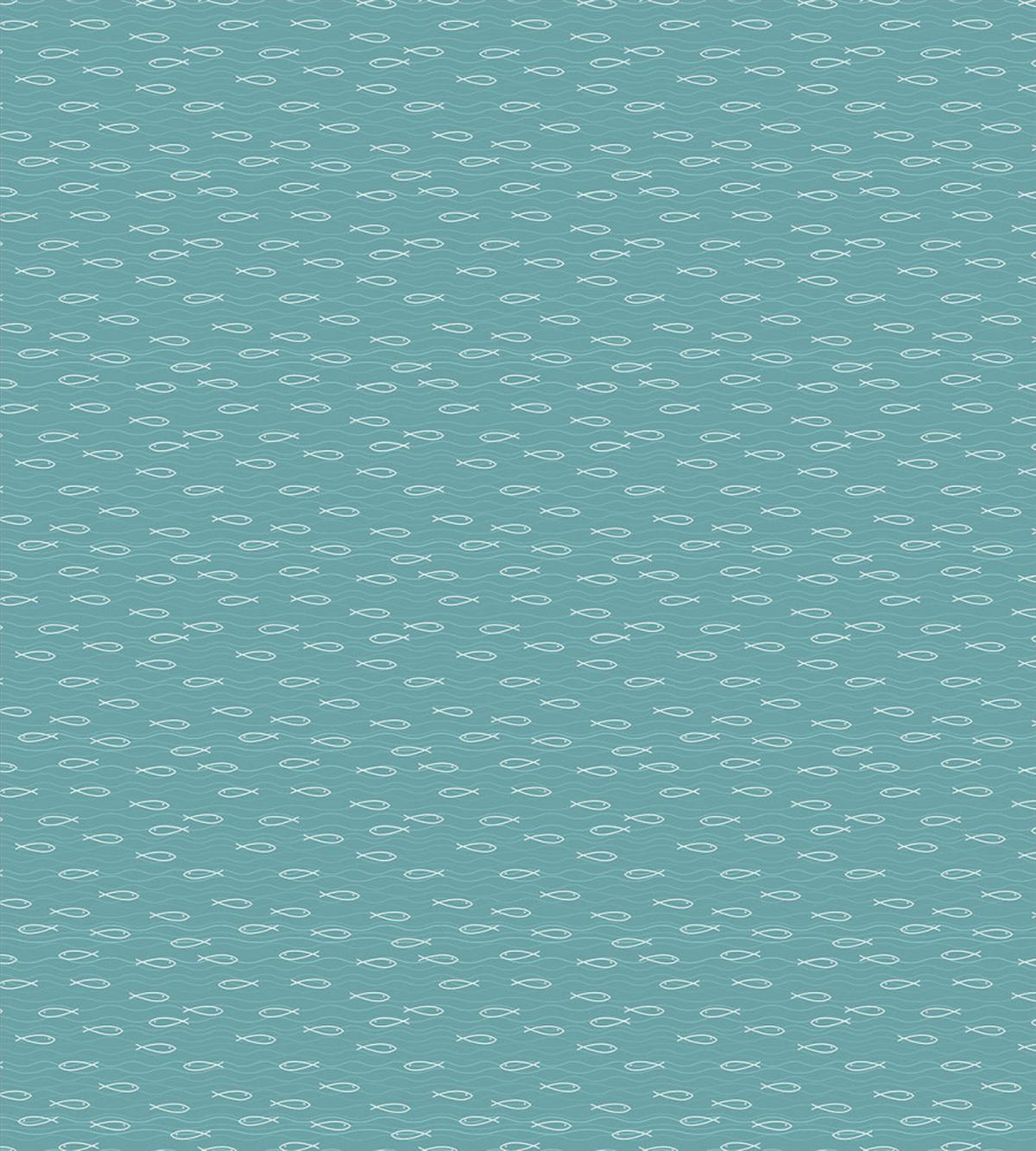 Sea Animals Calm Doodle Art — Pattern