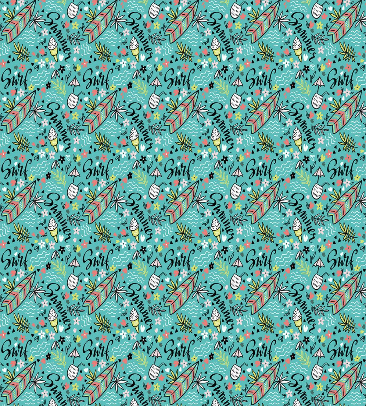 Tropic Floral Design — Pattern