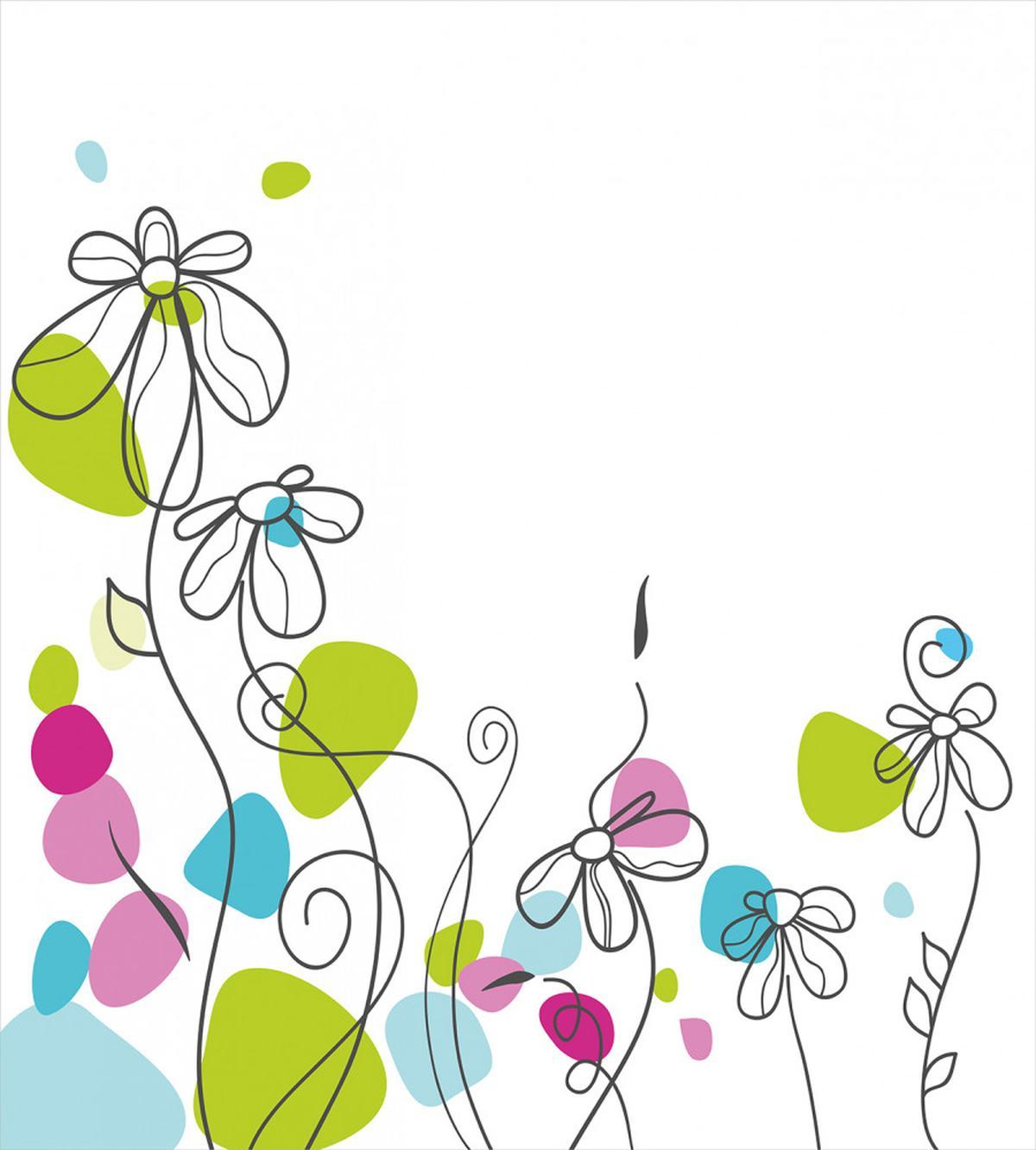 Daisies Spring Florets — Pattern