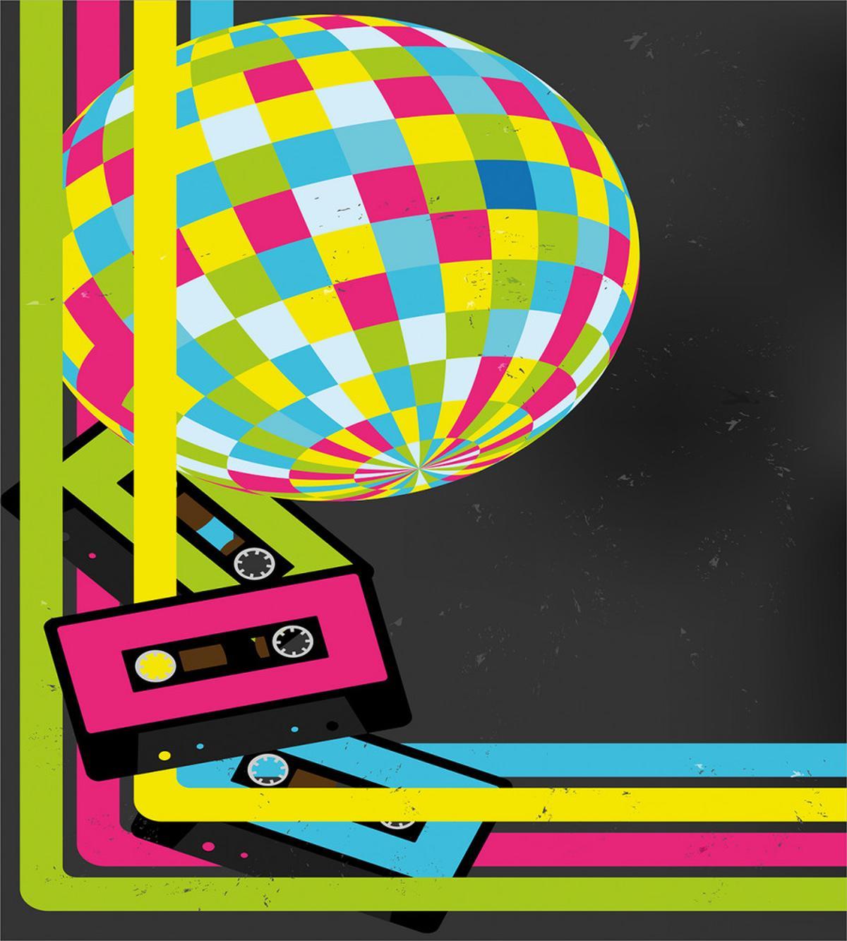Retro Disco Ball — Pattern