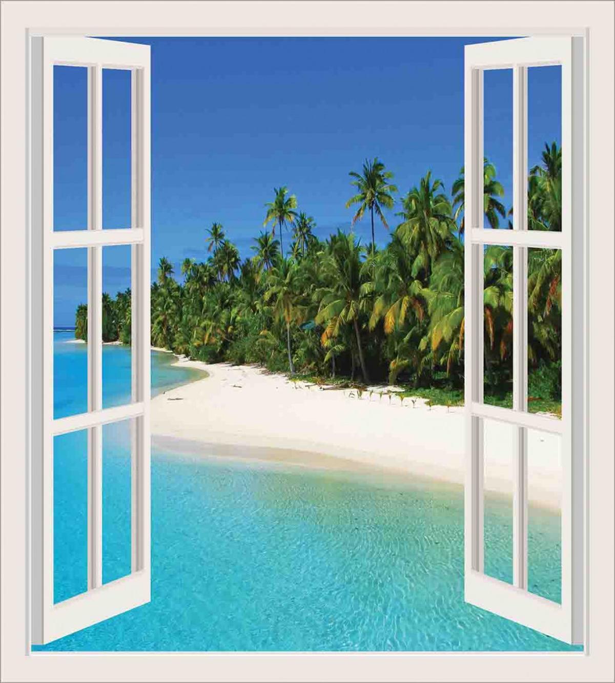 Paradise Island Palm Tree — Pattern
