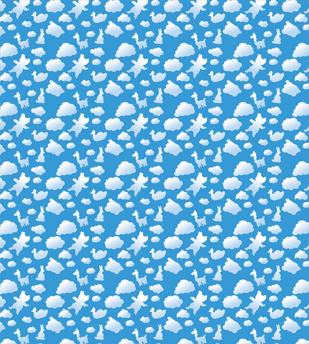 Clouds Duck Bear and Rabbit — Pattern