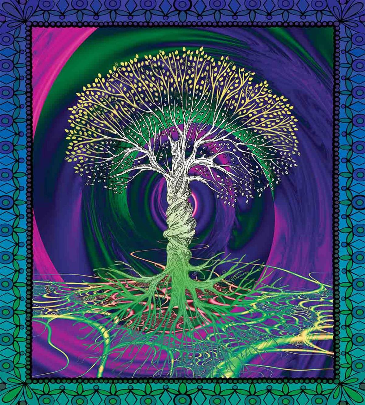 Digital Psychedelic Art — Pattern