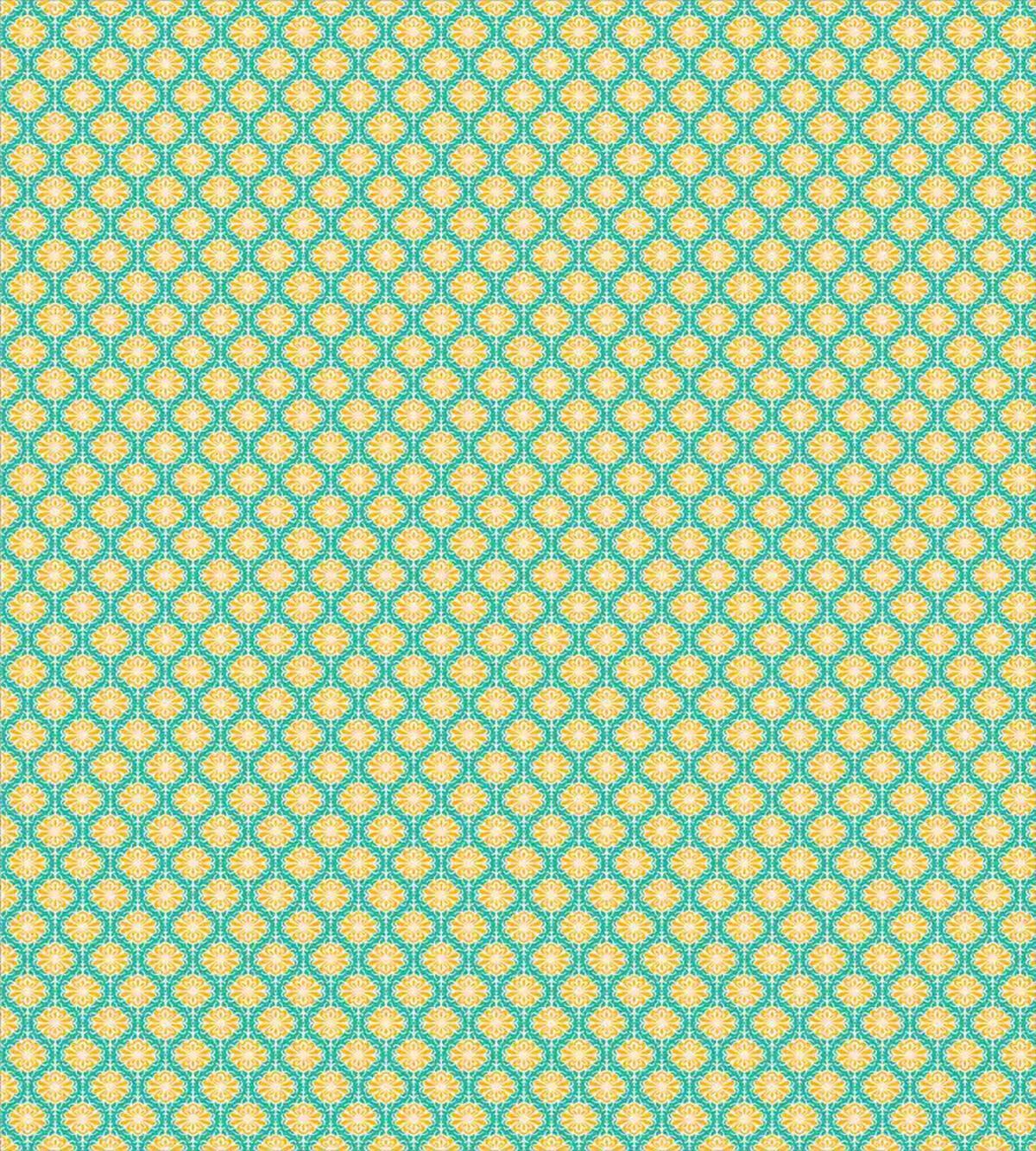 Floral Tile Art Motifs — Pattern