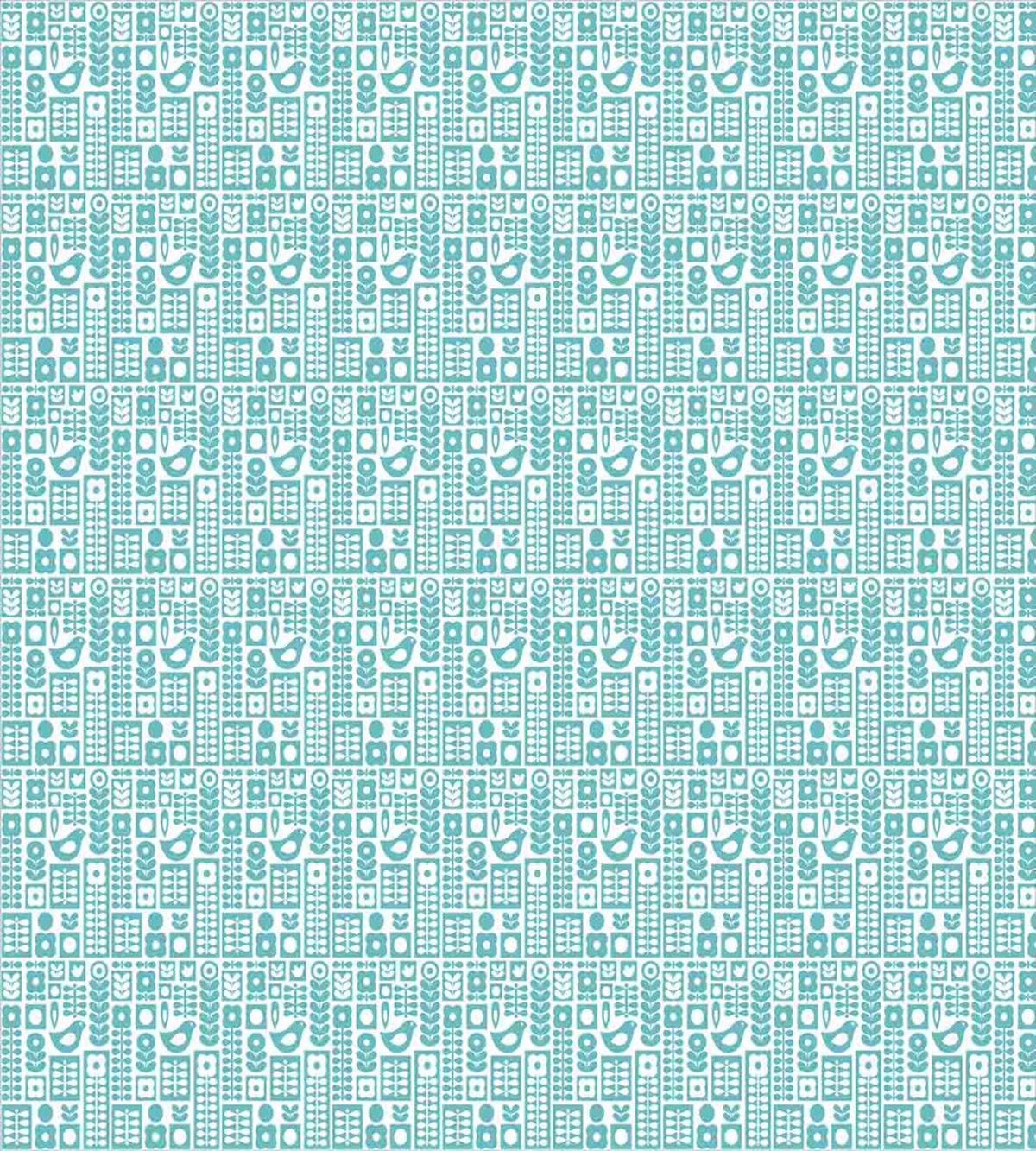 Birds Flowers Modern — Pattern
